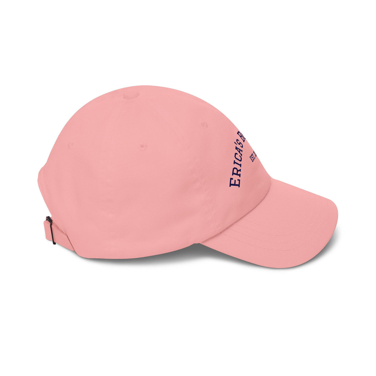 "Erica's Book Nook" Embroidered Personalized Baseball Hat, Est. 2026