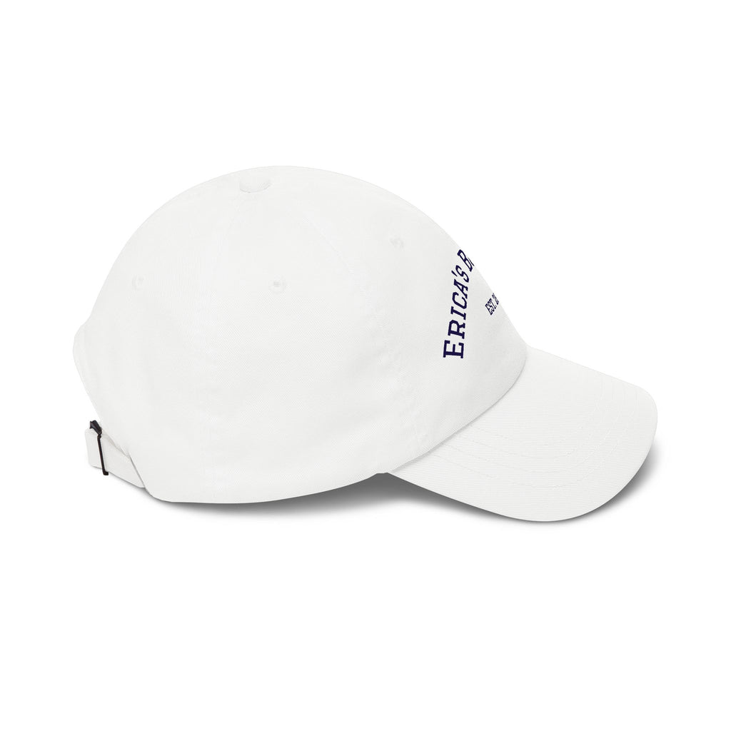 "Erica's Book Nook" Embroidered Personalized Baseball Hat, Est. 2026